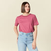 T-shirt manches courtes vieux rose femme
