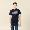 T-shirt manches courtes bleu marine homme