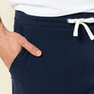 Short éco-responsable bleu marine homme