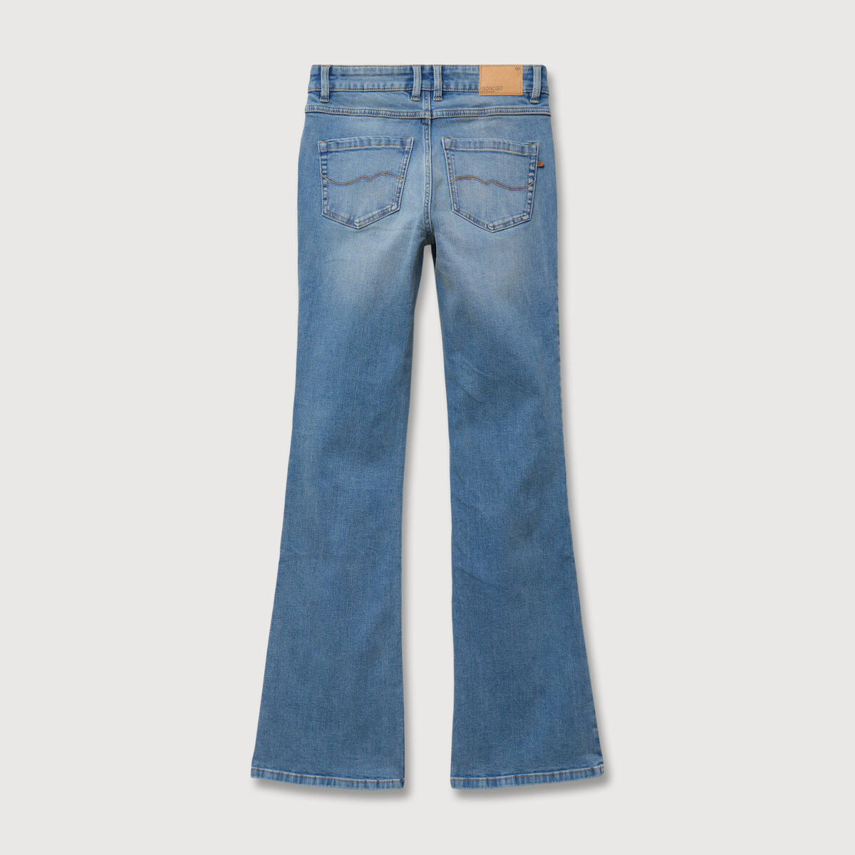Jeans bootcut bleu femme