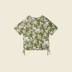 T-shirt éco-responsable vert femme