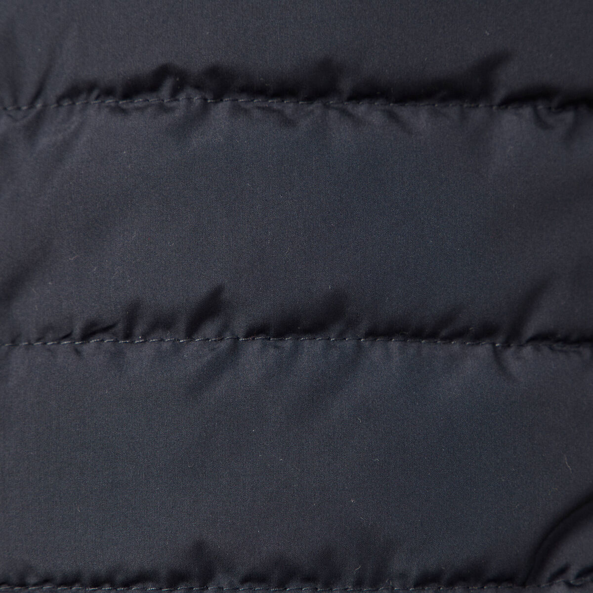 Doudoune droite sans manches bleu marine homme