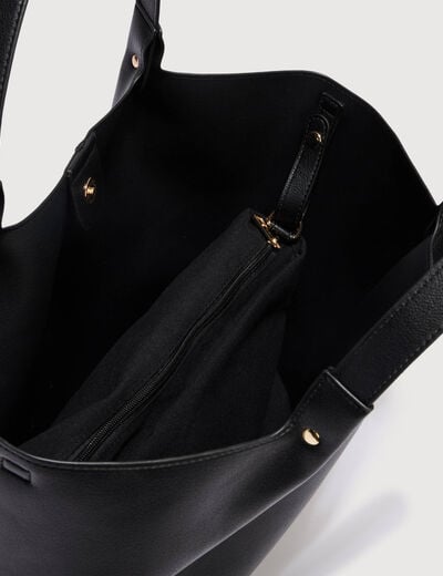 Sac cabas noir femme