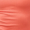 T-shirt ajust&eacute; avec brassi&egrave;re int&eacute;gr&eacute;e rouge fonc&eacute; femme