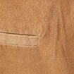 Pantalon chino tapered velours beige homme