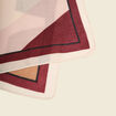 Foulard bordeaux femme