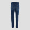 Jeans regular 7/8ème denim brut femme