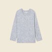 Pull manches longues bleu ciel femme