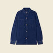 Surchemise en jean denim brut femme