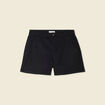 Short chino éco-responsable noir femme