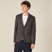 Veste esprit blazer droite gris homme