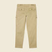Pantalon cargo droit gris homme