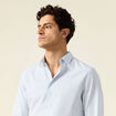 Chemise manches longues bleu ciel homme