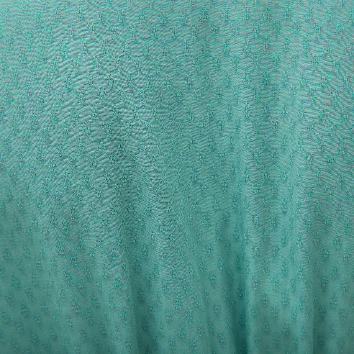 Robe manches longues col v vert femme
