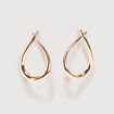 Boucles d'oreilles couleur or femme
