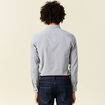 Chemise manches longues gris homme