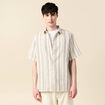 Chemise éco-responsable ecru homme