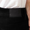 Jeans bootcut denim noir femme