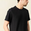 T-shirt manches courtes noir homme