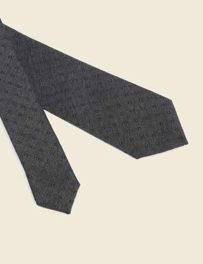 Cravate noir homme