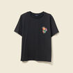 T-shirt manches courtes noir femme