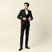 Veston sans manches noir homme