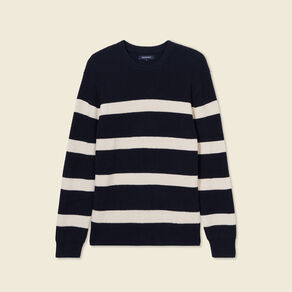 pull manches longues bleu fonce homme Pull manches longues bleu foncé homme