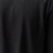 Polo cintr&eacute; manches longues noir homme