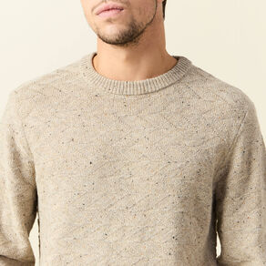 pull manches longues beige homme Pull manches longues beige homme