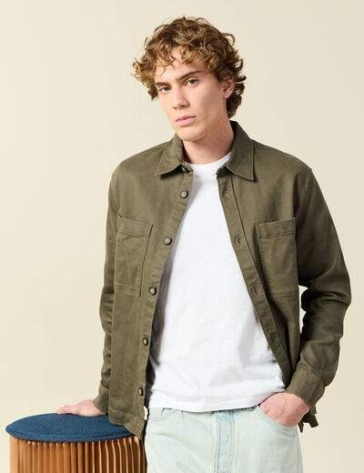 Chemise de nuit hiver ouverte pour homme Taille L / 130