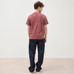 T-shirt manches courtes rose cerise homme