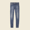 Jeans skinny push up denim stone femme