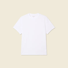 t shirt manches courtes blanc homme T-shirt manches courtes blanc homme