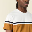 T-shirt manches courtes ecru homme