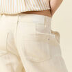 Chemise manches 3/4 beige moyen femme