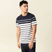 T-shirt manches courtes ecru homme