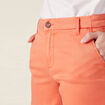 Short chino éco-responsable terracotta femme