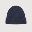 Bonnet chin&eacute; bleu marine homme