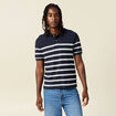 Polo éco-responsable ecru homme