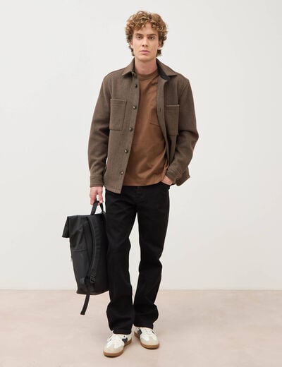 Jeans regular longueur 32 denim noir homme