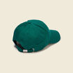 Casquette en coton vert &eacute;meraude homme