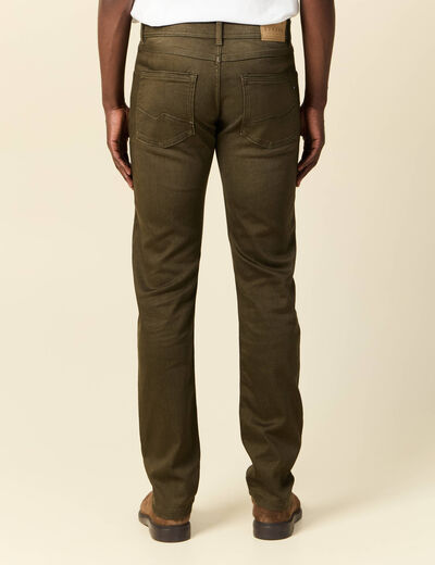 Jeans straight homme taupe homme