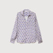 Blouse manches longues blanc femme