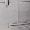 Pantalon chino large gris foncé homme