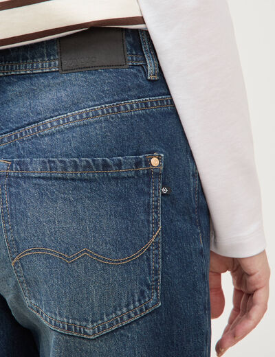 Jeans large taille standard denim stone femme