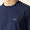 T-shirt manches courtes bleu marine homme