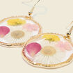 Boucles d'oreilles multicolore femme