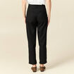 Pantalon paperbag noir femme