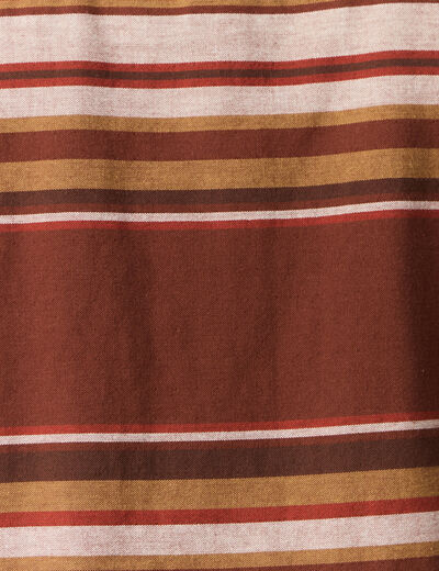 Surchemise manches longues bordeaux homme