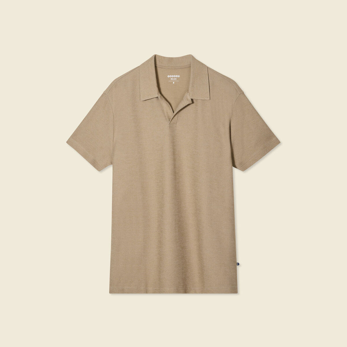 Polo manches courtes gris homme